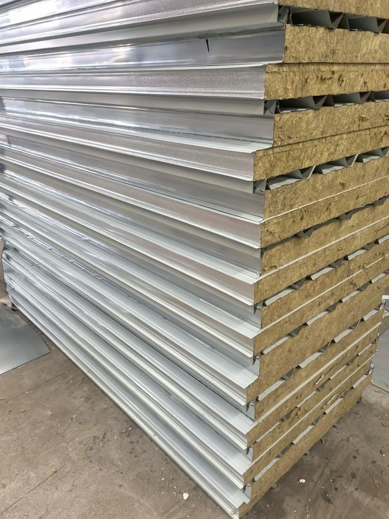 彩鋼巖棉板圖片（如何正確安裝彩鋼巖棉板）