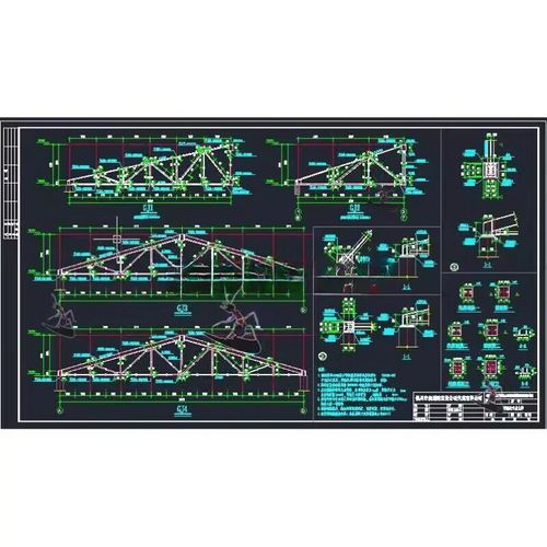 鋼屋架結構圖有哪些細節(jié)（鋼屋架結構圖有哪些細節(jié)共參考4篇資料） 行業(yè)新聞 第2張