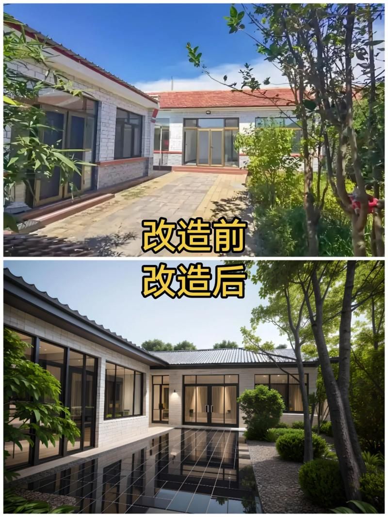 有沒有更多房屋改造的案例圖片？（不同風格和戶型的改造案例）