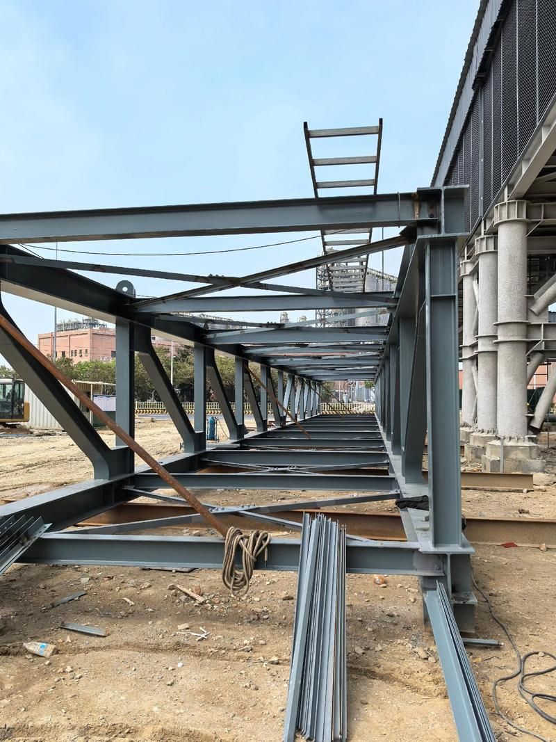 給我一些鋼筋桁架結構施工的圖片（給我一些鋼筋桁架結構施工圖片,我?guī)湍阏伊艘恍╀摻铊旒芙Y構施工的圖片） 行業(yè)新聞 第5張