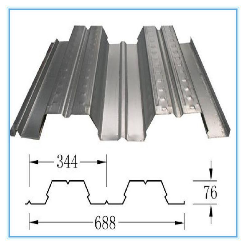 給我一些鋼板樓板的圖片（開口型壓型鋼板）