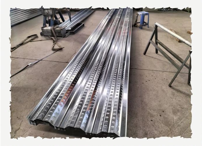 給我一些鋼板樓板的圖片（開(kāi)口型壓型鋼板）