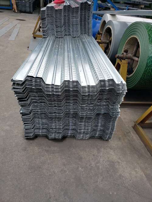 給我一些鋼板樓板的圖片（開(kāi)口型壓型鋼板）