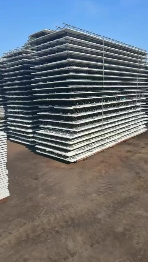 給我一些鋼板樓板的圖片（開(kāi)口型壓型鋼板）