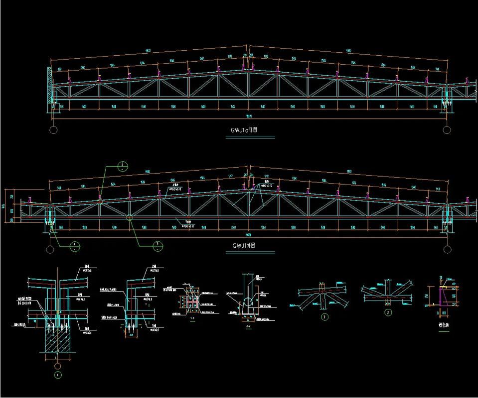 給我一些桁架結(jié)構(gòu)實例圖片