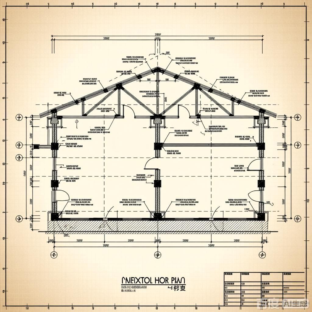 如何绘制网架施工图？