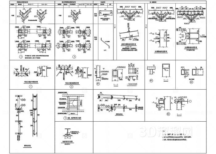 鋼結(jié)構(gòu)節(jié)點大樣圖有哪些類型？（如何繪制鋼結(jié)構(gòu)節(jié)點大樣圖）