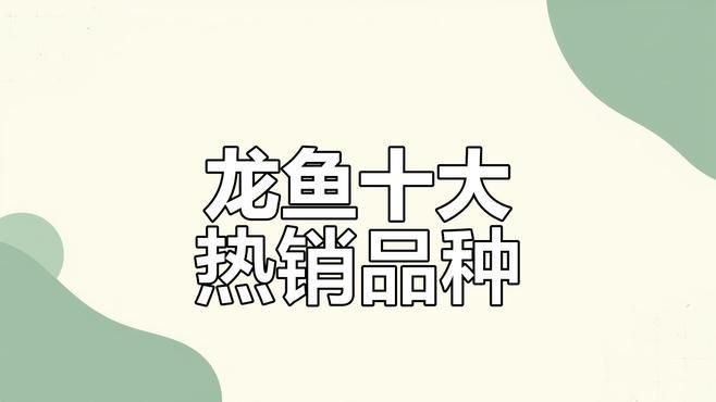 国内龙鱼养殖的主要品种有哪些？