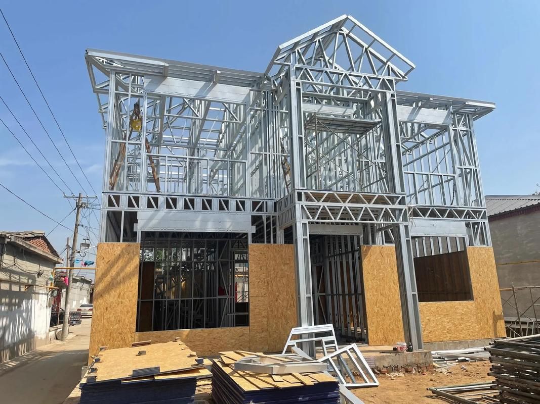 給我一些鋼架結(jié)構(gòu)房的圖片參考（鋼架結(jié)構(gòu)房在設(shè)計靈活性和空間利用率方面表現(xiàn)更優(yōu)） 行業(yè)新聞 第17張