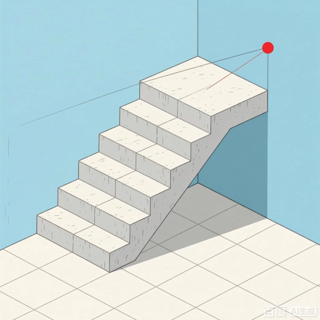 如何畫立體感的樓梯？（如何用photoshop畫立體樓梯）