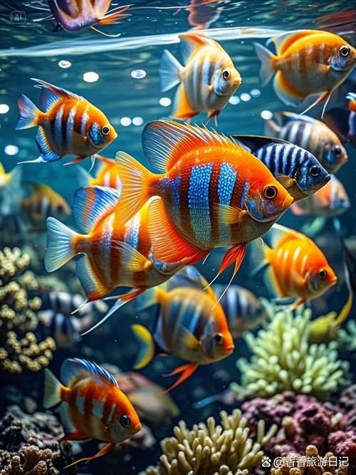 請提供更多關于觀賞魚色彩形成的圖片，關于觀賞魚色彩形成的奧秘