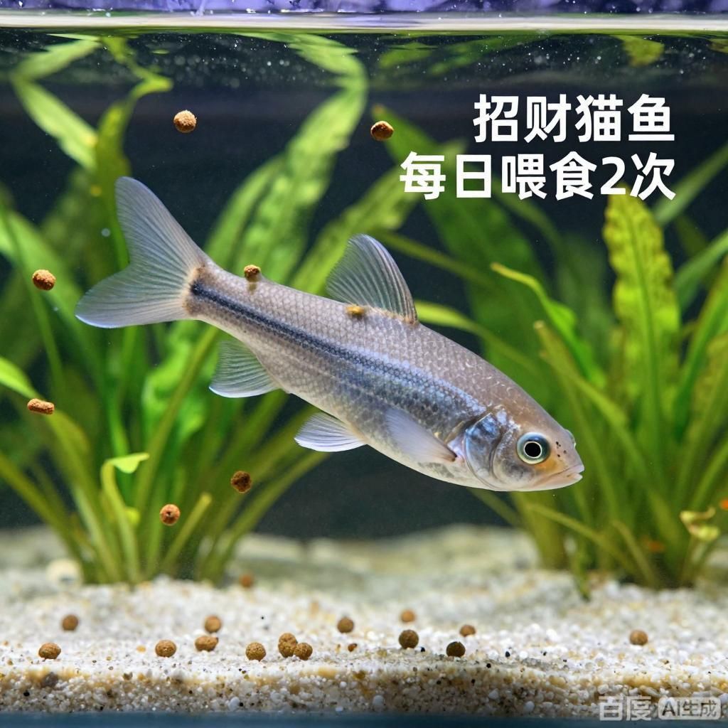 招财猫鱼一天应该喂几次，招财猫鱼一天喂几次合适，如何判断招财猫鱼是否健康