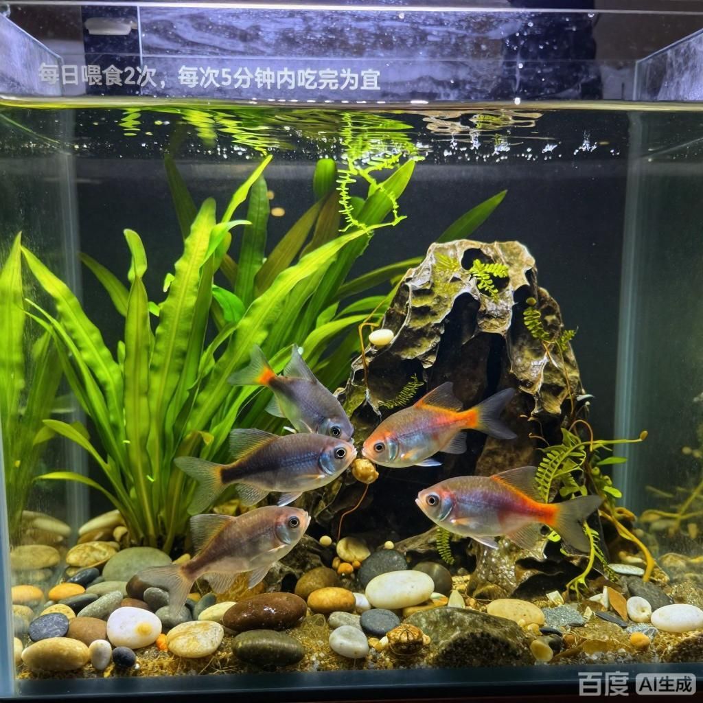 招财猫鱼一天应该喂几次，招财猫鱼一天喂几次合适，如何判断招财猫鱼是否健康