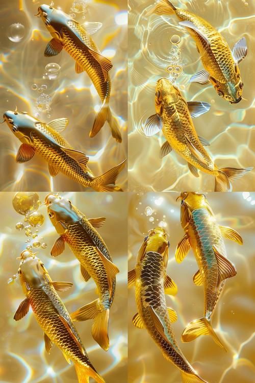 能否提供更多風水魚的圖片，【風水魚擺放與品種選擇對照表】