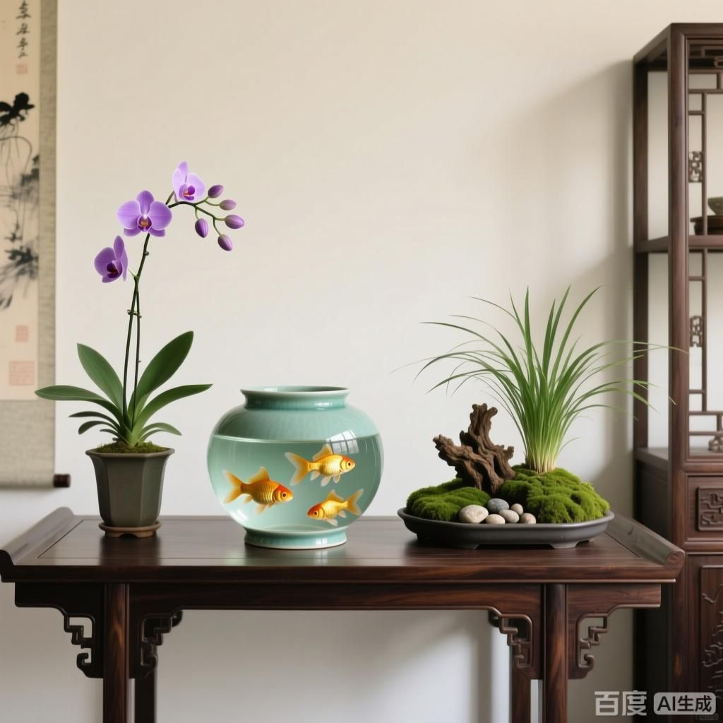 魚缸周圍應該擺放哪些植物，適合放在魚缸周圍的植物