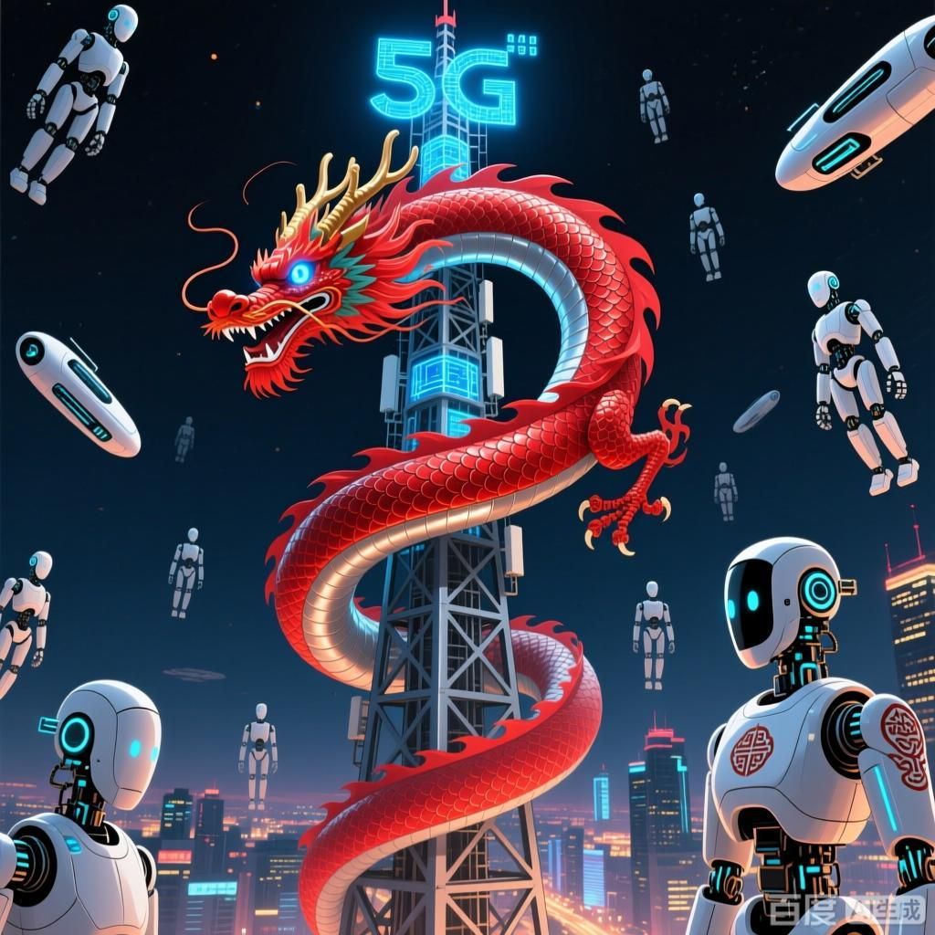 能否詳細解釋中國紅龍在科技領域的象征意義，中國紅龍在科技領域的象征意義