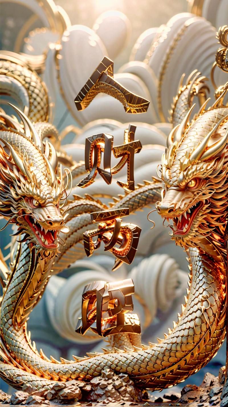 如何下載和使用招財龍圖片，招財龍圖片怎么下載和使用