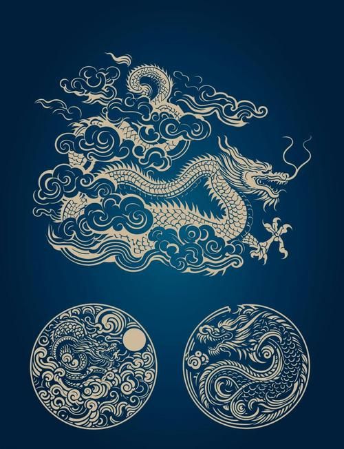 有沒有更多吉利的龍圖案，吉利龍圖案不僅象征著權力和威嚴還代表著吉祥和繁榮