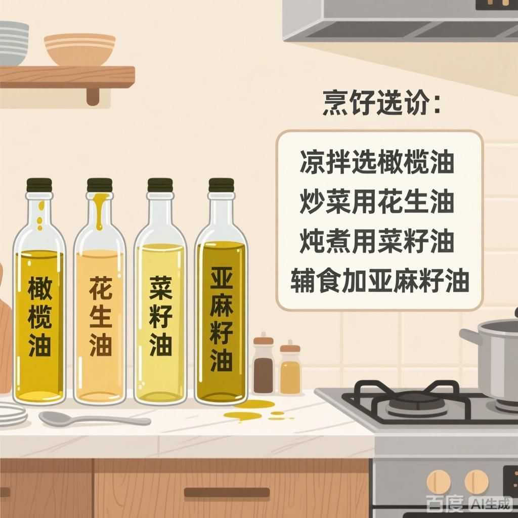 如何搭配食用油更健康，如何搭配食用油