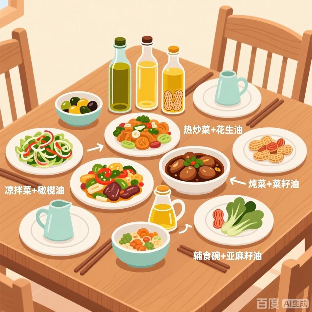 如何搭配食用油更健康，如何搭配食用油