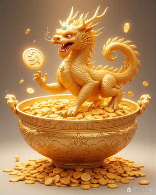 招財龍圖片有哪些風格，招財龍的設計風格