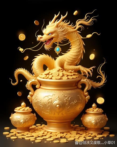 招財龍圖片有哪些風格，招財龍的設計風格